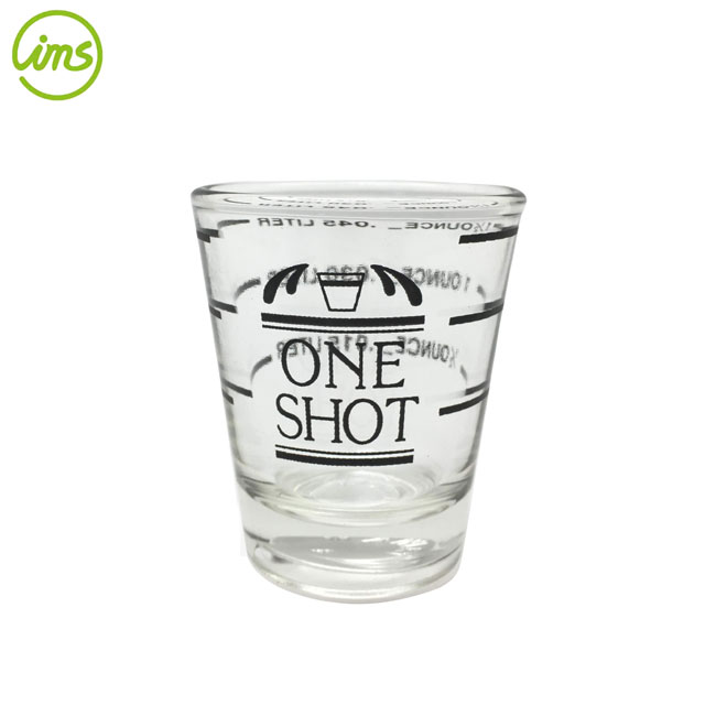 Customizable 1.5 Oz Measuring Shot Glass